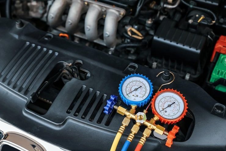 Charge climatisation automobile